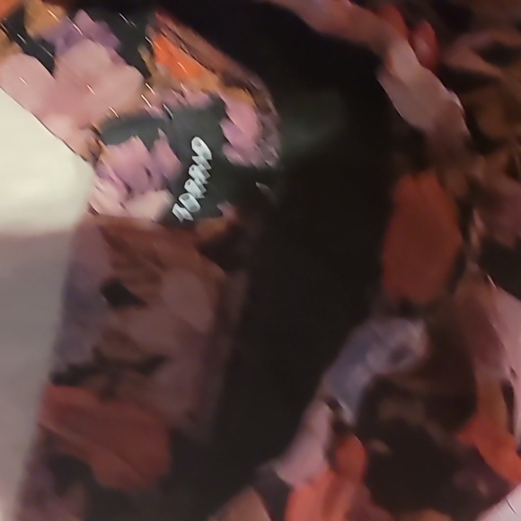 Torrid Mini Crinkle Tiered Skirt Floral Print High Wasted Size 1 (1X Plus Size) - Picture 6 of 7